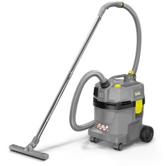 Aspirator umed-uscat profesional Karcher Professional NT 22/1, putere 1300 W, capacitate container 22 l, furtun 1.9 m, curatare semiautomata a filtrel