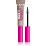 Cumpara ieftin NYX Professional Makeup Thick it Stick It Brow Mascara mascara pentru spr&acirc;ncene culoare 02 Cool Blonde 7 ml