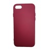 Husa silicon soft-touch pcompatibila cu Apple IPhone 7/8, Visiniu, ALC MOBILE