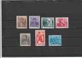 ROMANIA 1936 LP 114 COSTUME NATIONALE OETR SERIE MNH NESTAMPILATA