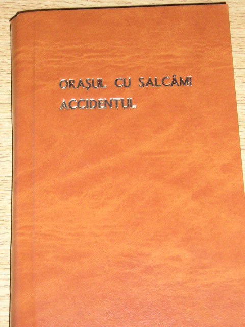 myh 723 - MIHAIL SEBASTIAN - ORASUL CU SALCAMI - ACCIDENTUL - 1985
