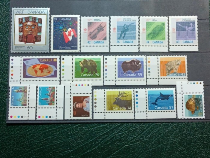 Lot timbre Canada