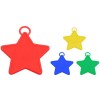 Set 4 Greutati pentru Baloanele cu Heliu, Cyrax, 60 grame, 15 grame fiecare, Plastic, Forma Stelute, Multicolor