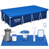 Piscina supraterana Bestway cu cadru metalic, 5700 L, 400x211x81 cm