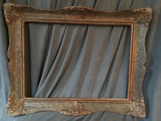 arta / design / vintage - Rama model deosebit din lemn pentru Tablou , Goblen , Fotografii sau diverse alte lucruri !