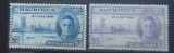 MAURITIUS 1946 SERIE MH