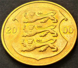 Cumpara ieftin Moneda 1 COROANA - ESTONIA, anul 2000 * cod 2373 = excelenta, Europa