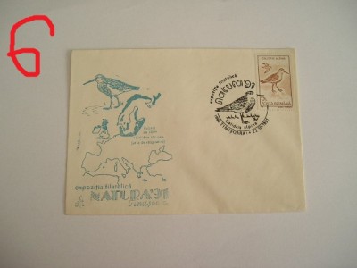 D11 - 1991 - tematica natura - pasari - Romania foto