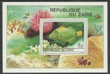 ZAIR 1980=PESTI-colita nestampilate MNH