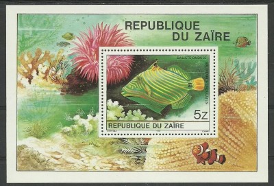 ZAIR 1980=PESTI-colita nestampilate MNH foto