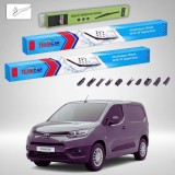 Cumpara ieftin Ștergătoare Toyota Proace City Van 2-Door 2019-prezent | Set Față și Spate Flat Premium &ndash; TeamCar&reg;