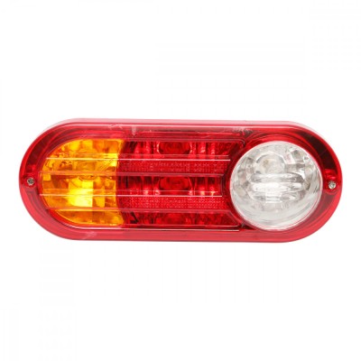 Lampa stop spate ovala cu striatii 4 functii Breckner Germany foto