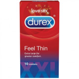 Prezervative Durex Feel Thin XXL 10 bucati