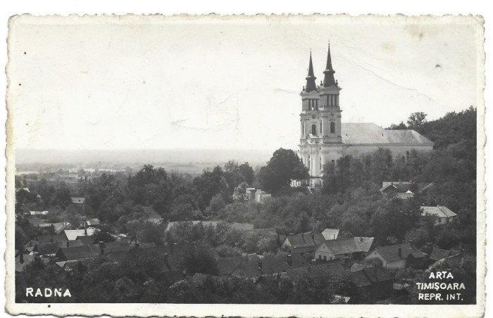 !!! RARR : LIPOVA , RADNA , BISERICA ST. MARIA , cca. 1930 - NECIRCULATA , MAZGALITA