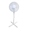 Ventilator cu Picior 40 Inch, 50W, 3 Viteze, Inaltime Reglabila, Alb