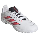 Ghete fotbal Adidas Predator Club alb, 35 - 38