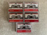Lot 5 Casete Reportofon / Microcasete SONY - Inregistrate o singura data - 8