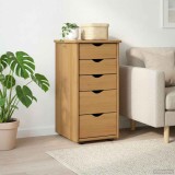 vidaXL Dulap Maro miere 34 x 39 x 61,5 cm Lemn de pin masiv 42028348