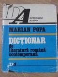 Dicționar Literatura Rom&acirc;nă Contemporană - Marian Popa, Albatros 1977, Hardcover, 629 Pagini