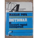 DICTIONAR DE LITERATURA ROMANA CONTEMPORANA-MARIAN POPA-108373