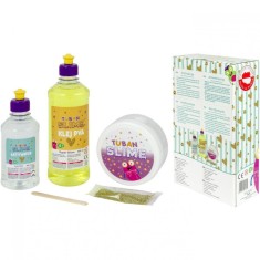 Slime Set XL DIY ? Stralucire Aurie Tuban TU3174 foto
