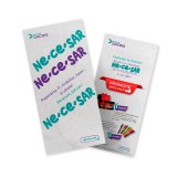 Flyer A5 fa/verso tipar policromie, carton DCM 150 g/mp