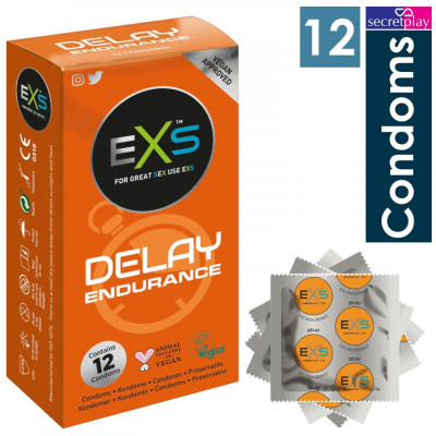 Prezervative EXS Endurance Delay, 12 Buc foto