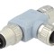 Adaptor T M12 tată, M12 mamă x2 DeviceNet/CANopen
