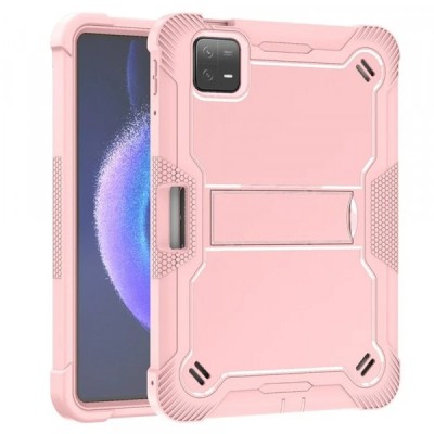 Husa pentru Xiaomi Pad 6 / 6 Pro, Techsuit, Rugged TabShell, Roz foto