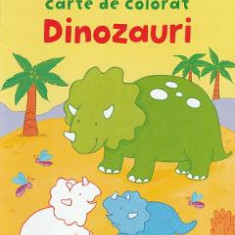 Dinozauri. Prima mea carte de colorat