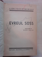 Evreul Suss - LION FEUCHTWANGER , 1937 foto