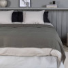 Venture Home Cuvertură de pat &bdquo;Milo&rdquo; 260x260 cm, gri, poliester