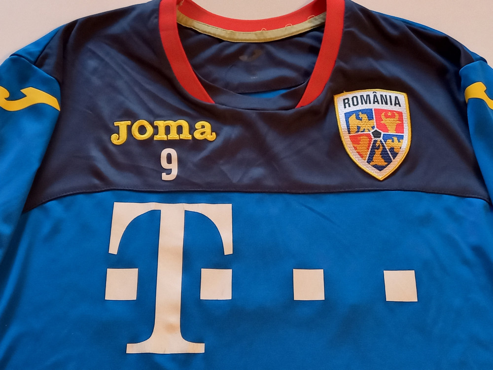 Tricou JOMA fotbal - ROMANIA (FRF), Albastru, M | Okazii.ro