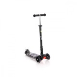 Trotineta cu 4 roti si leduri Lorelli Rapid, Black Flash