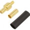 Soclu SMB Drept 50&Omega; PTFE Aurit