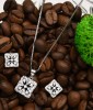 Set Argint Pandativ Si Cercei-- Model Patrat - cod SET392F, Argintboutique