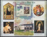 Mozambic 2010 - Galeria Uffizi - Florenta, Colita, MNH
