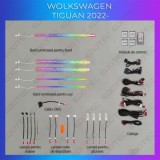 Lumini ambientale VW Golf 7 dedicat control din sistemul original sau telefon CarStore Technology