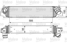 VALEO 818640 Intercooler, compresor