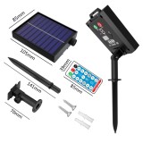 Panou Solar pentru Instalatii Craciun, 31V, 250 mAh, Acumulator de 1200 mAh, 8 Jocuri de lumini, 10 cm x 8 cm