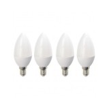 Set 4 Becuri LED Drimus E14 6W lumina rece DL 6062