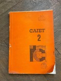 Caiet 2 I-a Conferinta de Inginerie Tehnologica pentru Constructii, Piatra Neamt, 1985