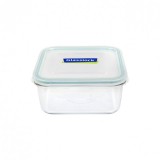 Caserola 1,18 litri Glasslock din sticla cu capac din plastic