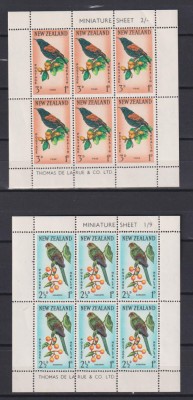 NEW ZEALAND 1962 PASARI MI. KL.422-423 MNH foto