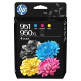 HP original ink C3WK1AE, HP 950XL BK/951CMY, CMYK, 4-pack