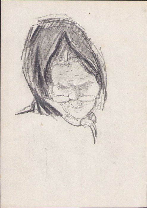 A1660 Schiță de Dimitrie &bdquo;Puiu&rdquo; Eitel, nesemnată