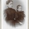 M1301N Cornelia Brediceanu născută Rădulescu cu fiica ei, Sempronia, studio Julius Krausz, Lugoj