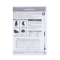 Antena CB PNI Steelbras AP24187, 66cm, 26.9-27.4MHz, 0.5dBi, 100W, fara accesorii