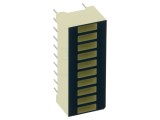 Riglă LED roșie 31000-100000mcd 25,4x10,16mm