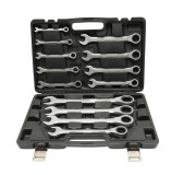 Trusa set chei combinate cu clichet articulate 8-32mm 13piese DISEU02 (BK77518)
